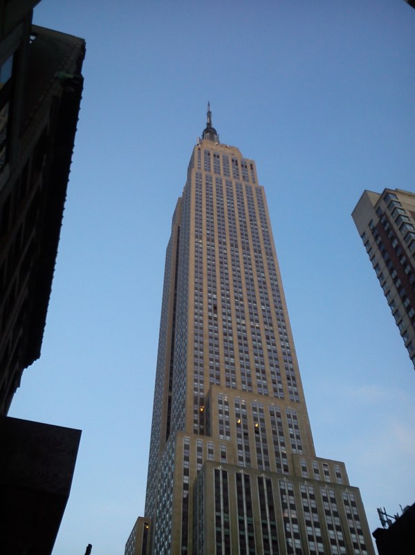The Empire State Building in NYC
